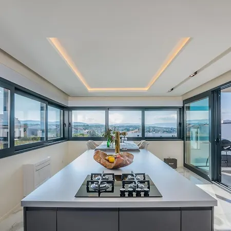 公寓 Malipe Penthouse With Sea View 马林斯卡