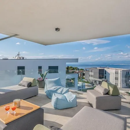 Malipe Penthouse With Sea View Malinska